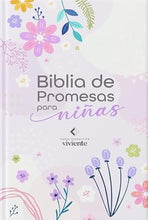 Cargar imagen en el visor de la galería, BIBLIA DE PROMESAS PARA NIÑAS- NUEVA TRADUCCIÓN VIVIENTE