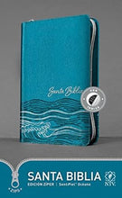 Cargar imagen en el visor de la galería, NUEVA TRADUCCIÓN VIVIENTE- SANTA BIBLIA EDICIÓN ZIPER AZUL OCÉANO