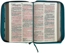 Cargar imagen en el visor de la galería, RV60 BIBLIA MANUAL TURQUEZA IMITACIÓN PIEL LETRA 14 PTS SIMIL PIEL