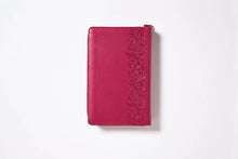 Cargar imagen en el visor de la galería, BIBLIA REINA VALERA 1960 TIERRA SANTA ULTRA FINA LETRA GRANDE- FUCSIA CON CIERRE Y CONCORDANCIA