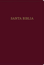 Cargar imagen en el visor de la galería, RVR 1960 BIBLIA LETRA GIGANTE- BURGANDY IMITACIÓN PIEL CON REFERENCIAS CON ÍNDICE