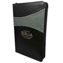Cargar imagen en el visor de la galería, RV60 BIBLIA CON CIERRE 12 PUNTOS LETRA GRANDE CON ÍNDICE