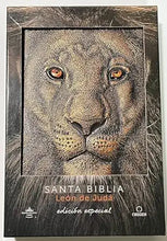 Cargar imagen en el visor de la galería, BIBLIA RVR 1960 LETRA GRANDE TAMAÑO MANUAL LEÓN DE JUDÁ EDICIÓN ESPECIAL BRONCE