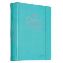 Cargar imagen en el visor de la galería, MY CREATIVE BIBLE FOR GIRLS TEAL JOURNALING BIBLE SOFT COVER KJV