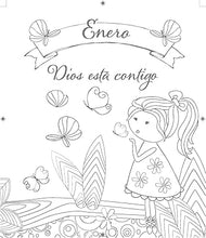 Cargar imagen en el visor de la galería, DEVOCIONAL ILUSTRADO PARA NIÑAS- 366 DÍAS DE DEVOCIONALES PARA COLOREAR