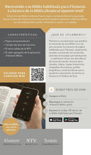 Cargar imagen en el visor de la galería, NTV BIBLIA COMPACTA CON ZIPPER PIEL CON FILAMENT 6 PUNTOS