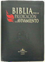Cargar imagen en el visor de la galería, RVR60 BIBLIA PARA LA PREDICACIÓN DE AVIVAMIENTO- NEGRO CON ÍNDICE