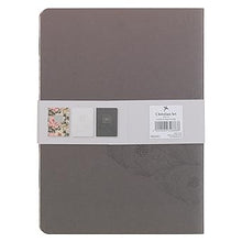 Cargar imagen en el visor de la galería, NOTEBOOK SET 3PC STRONG & CORAGEOUS FLORAL JUAN 1:09