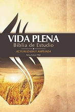 Cargar imagen en el visor de la galería, BIBLIA REINA VALERA 1960 VIDA PLENA DE ESTUDIO- ACTUALIZADA Y AMPLIADA TAPA DURA