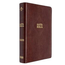 Cargar imagen en el visor de la galería, BIBLIA REINA VALERA 1960 PIEL FABRICADA- LETRA GIGANTE CON REFERENCIAS