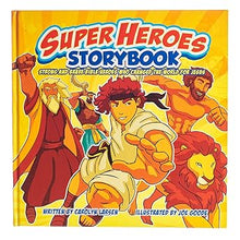 Cargar imagen en el visor de la galería, SUPER HEROES STORYBOOK- STRONG AND BRAVE BIBLE HEROES WHO CHANGED THE WORLD FOR JESUS