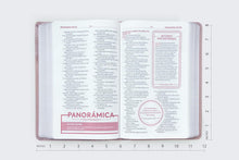 Cargar imagen en el visor de la galería, BIBLIA DE ESTUDIO PARA JÓVENES LEATHERSOFT ORO ROSA REINA VALERA 1960