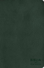 Cargar imagen en el visor de la galería, BIBLIA DEL PESCADOR- NUEVA VERSIÓN INTERNACIONAL LETRA GRANDE VERDE SIMIL PIEL