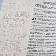 Cargar imagen en el visor de la galería, RVR1960 BIBLIA DE APUNTES EDICIÓN ILUSTRADA- TELA EN AZUL