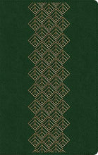 Cargar imagen en el visor de la galería, BIBLIA ULTRAFINA NUEVA TRADUCCIÓN VIVIENTE CON ZIPPER- CON FILAMENT SENTI PIEL VERDE ESMERALDA