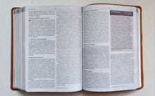 Cargar imagen en el visor de la galería, RVR60 BIBLIA ILUSTRADA DE LA TIERRA SANTA- SIMIL PIEL CAFÉ