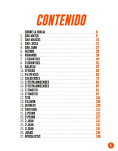 Cargar imagen en el visor de la galería, LOS LIBROS DE LA BIBLIA EXPLICADOS EN GRÁFICOS- NUEVO TESTAMENTO