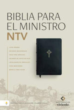 Cargar imagen en el visor de la galería, NTV BIBLIA PARA EL MINISTRO LETRA GRANDE CON FILAMENT