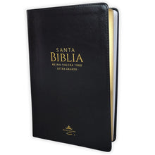 Cargar imagen en el visor de la galería, RVR60 BIBLIA CAFE PIEL 12 PTS LETRA GRANDE