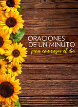 Cargar imagen en el visor de la galería, ORACIONES DE UN MINUTO PARA COMENZAR EL DÍA