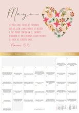 Cargar imagen en el visor de la galería, CALENDARIO 2026 CON VERSÍCULOS BÍBLICOS