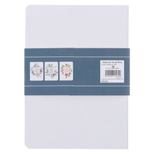 Cargar imagen en el visor de la galería, NOTEBOOK SET 3PC JOYFUL IN HOPE LILAC WATERCOLOR LARGE- ROMANS 12:12