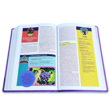 Cargar imagen en el visor de la galería, BIBLIA REINA VALERA 1960 PARA NIÑOS EXPLORADORES LAVANDA COMPÁS SIMIL PIEL