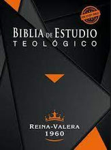 Cargar imagen en el visor de la galería, RV60 BIBLIA DE ESTUDIO TEOLÓGICO