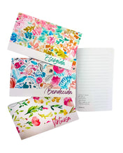 Cargar imagen en el visor de la galería, LIBRETAS ECOGIDA, BENDECIDA, VIRTUOSA ( PAQUETE DE 3)