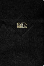Cargar imagen en el visor de la galería, RVR60 BIBLIA LETRA GRANDE TAMAÑO MANUAL NEGRA SIMIL PIEL