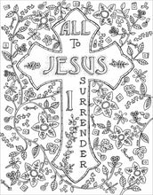 Cargar imagen en el visor de la galería, COLOR THE HYMNS- A COLORING BOOK FOR ADULTS