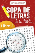Cargar imagen en el visor de la galería, SOPA DE LETRAS DE LA BIBLIA- LETRA GRANDE- LIBRO 2