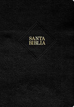 Cargar imagen en el visor de la galería, BIBLIA REINA VALERA 1960 NEGRO PIEL FABRICADA LETRA SUPERGIGANTE