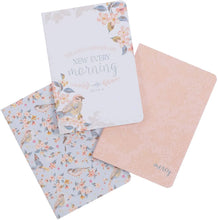 Cargar imagen en el visor de la galería, HIS MERCIES ARE NEW EVERY MORNING MEDIUM NOTEBOOK SET- LAMENTATIONS 3:22-23