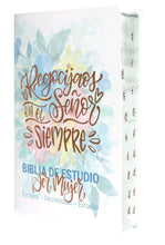 Cargar imagen en el visor de la galería, BIBLIA DE ESTUDIO SER MUJER-LECTURA- DEVOCIONAL-ESTUDIO