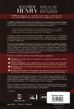 Cargar imagen en el visor de la galería, BIBLIA DE ESTUDIO MATTHEW HENRY- TAPA DURA CON ÍNDICE