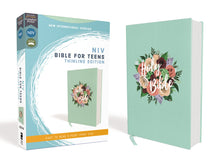 Cargar imagen en el visor de la galería, BIBLIA NVI FOR TEENS THINLINE EDITION CLOTH OVER BOARD FLORAL