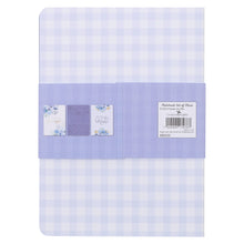 Cargar imagen en el visor de la galería, STRENGTH BLUE FLORAL LARGE NOTEBOOK SET- PSALM 28:7