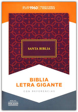 Cargar imagen en el visor de la galería, RVR 1960 BIBLIA LETRA GIGANTE NEUTRAL SIMIL PIEL