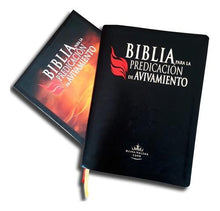 Cargar imagen en el visor de la galería, RVR60 BIBLIA PARA LA PREDICACIÓN DE AVIVAMIENTO- NEGRO CON ÍNDICE