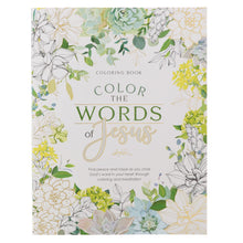 Cargar imagen en el visor de la galería, COLOR THE WORDS OF JESUS COLORING BOOK