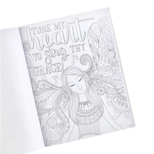 Cargar imagen en el visor de la galería, WHERE LOVE BLOOMS COLORING BOOK FOR ADULTS