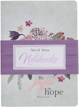 Cargar imagen en el visor de la galería, BE JOYFUL IN HOPE LARGE NOTEBOOK SET- ROMANS 12:12