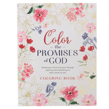 Cargar imagen en el visor de la galería, COLOR THE PROMISES OF GOD COLORING BOOK
