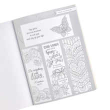 Cargar imagen en el visor de la galería, WHERE LOVE BLOOMS COLORING BOOK FOR ADULTS