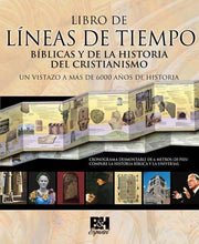 Cargar imagen en el visor de la galería, LIBRO DE LÍNEAS DE TIEMPO DE LA BIBLIA Y DE LA HISTORIA DEL CRISTIANISMO- UN VISTAZO A MÁS DE 6000 AÑOS DE HISTORIA