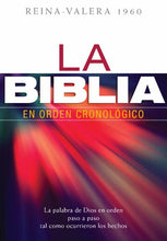 Cargar imagen en el visor de la galería, LA BIBLIA EN ORDEN CRONOLÓGICO CARPETA DURA RVR1960