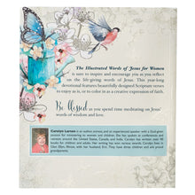 Cargar imagen en el visor de la galería, THE ILLUSTRATED WORDS OF JESUS FOR WOMEN- A DAILY DEVOTIONAL 366 DAYS OF CALMING COLORING AND MEANINGFUL MEDITATION ON THE WORDS OF JESUS