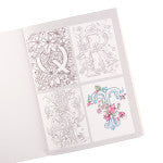 Cargar imagen en el visor de la galería, LETTERS TO LIVE BY COLORING BOOK FOR ADULTS