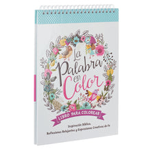Cargar imagen en el visor de la galería, LA PALABRA EN COLOR- LIBRO PARA COLOREAR INSPIRACIÓN BÍBLICA, REFLEXIONES RELAJANTES Y EXPRESIONES CREATIVAS DE FE